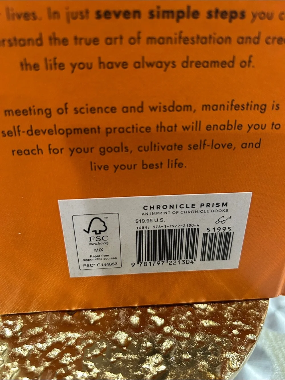 Chronicle Books Orange 